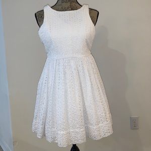 White Polo Ralph Lauren dress for girls